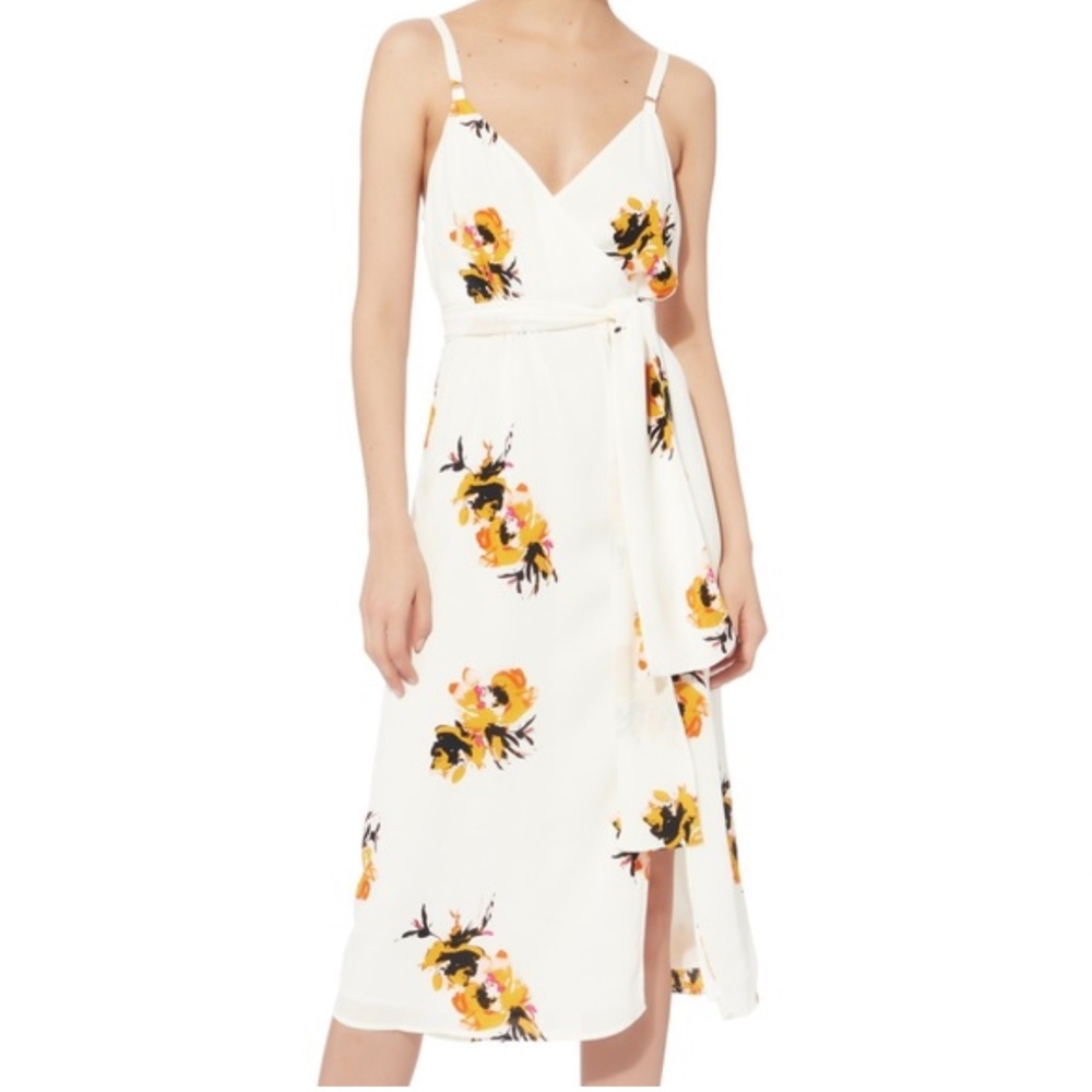 ALC Marin Floral Wrap Dress Size 2